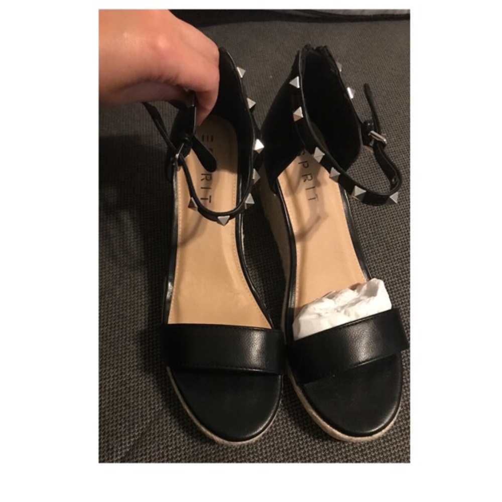 Esprit wedges with spikes.